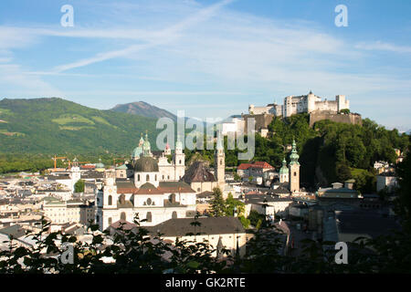 Stadt Stadt Österreich Stockfoto