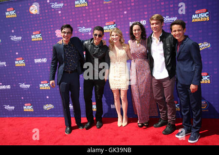 Prominente besuchen 2016 Radio Disney Music Awards am Microsoft-Theater.  Mitwirkende: Gast wo: Hollywood, Kalifornien, Vereinigte Staaten, wenn: 1. Mai 2016 Stockfoto