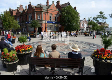 Lytham St. Annes, Lancashire, England, UK---Lytham Square, Lytham St Annes, Lancashire, England, UK---Bild von Jeremy Horn © Stockfoto