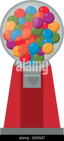Gumball Machine-Symbol Stock Vektor