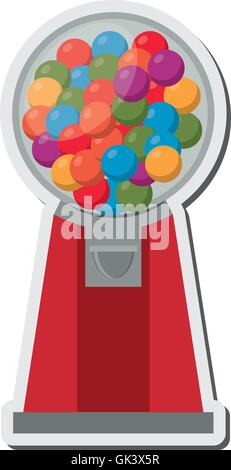 Gumball Machine-Symbol Stock Vektor