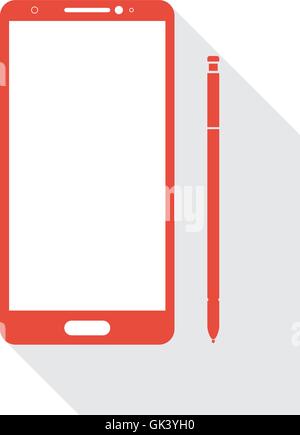 Notdienst rund um die Uhr-Symbol. Vektor-illustration Stock Vektor