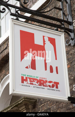 Welt von James Herriot Museum, Thirsk, Yorkshire, England, Vereinigtes Königreich Stockfoto