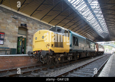 Pickering Railway Station, Yorkshire, England, UK Stockfoto