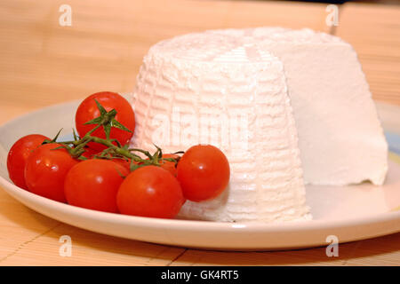 Ricotta, Sardinien, Italien Stockfoto