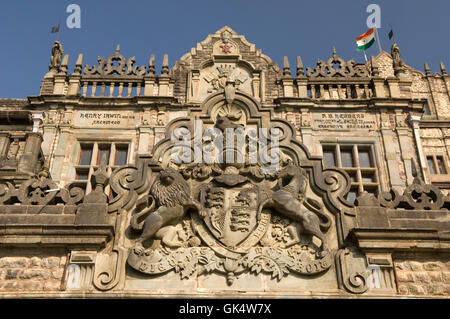 Shimla, Indien---Fassade des Viceregal Lodge---Bild von Jeremy Horner © Stockfoto