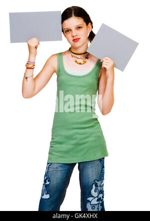 Vorlage leer Europäischen Stockfoto