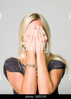 Frau-Menschen-Menschen Stockfoto