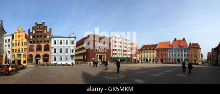 Hausbau-Häuser Stockfoto