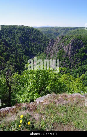 Berge-Felsen-Harz Stockfoto