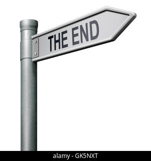 Zeichen-Signal in der Nähe Stockfoto