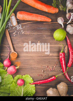 Speisen kochen Zutaten Stockfoto