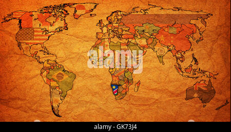 politische Farbe Asien Stockfoto