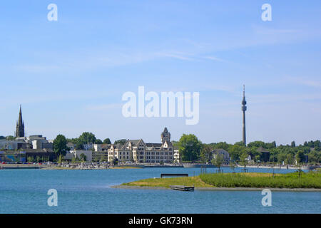 die neue Phoenix-See in dortmund Stockfoto