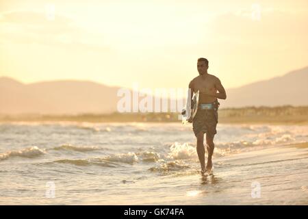 blaue Menschen Menschen Stockfoto