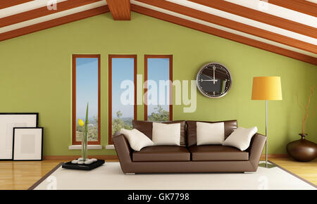 Möbel-Strahl-Interieur Stockfoto