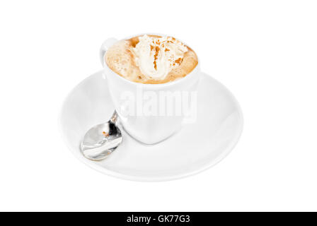 Cafe Tasse Essen Stockfoto