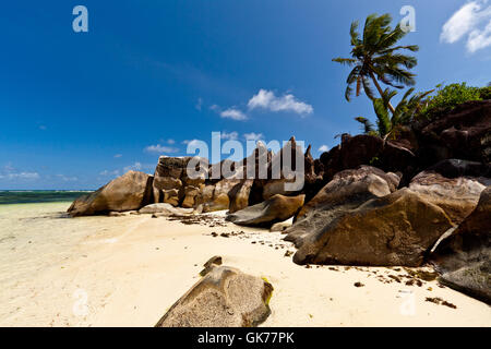 Südstrand Port glaud Stockfoto