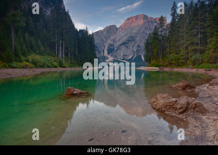 Wildsee Stockfoto