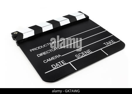 Filmklappe Stockfoto