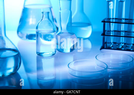 Ökologie-Labor-Chemie Stockfoto