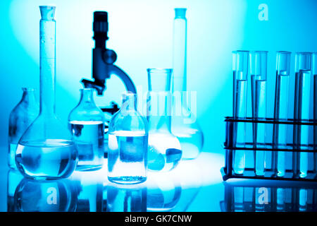 Ökologie-Labor-Chemie Stockfoto