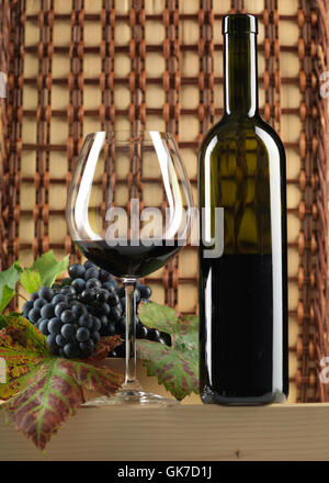 Glas-Kelch-Becher Stockfoto
