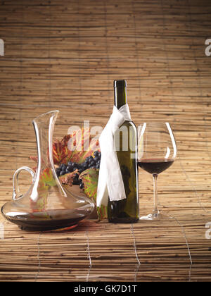 Glas-Kelch-Becher Stockfoto