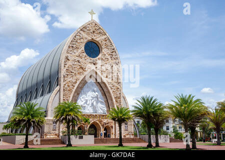 Florida Collier County, Ave Maria, Ave Maria University, geplante Hochschulstadt, Tom Monaghan, Ave Maria Oratory, Kirche, römisch-katholisch, Religion, Bildung, Mar Stockfoto