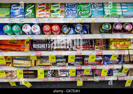 Florida, Süd, Ellenton, CVS Apotheke, nationale Kette, Drogerie, innen, Verkauf, Waren, Schild, halber Preis, Rabatt, Einzelhandelsprodukt Produkte anzeigen Stockfoto