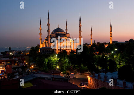 Sultan-Ahmed-Moschee Stockfoto