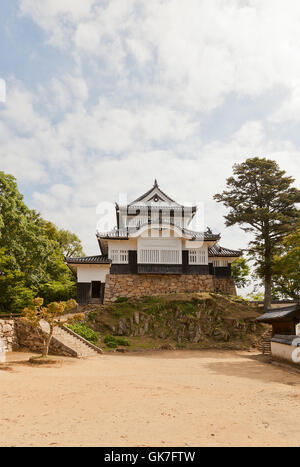 Bitchu Matsuyama (Takahashi) Burg (ca. 1683), Takahashi, Japan Stockfoto