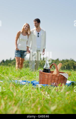 Frau Sommer sommerlich Stockfoto