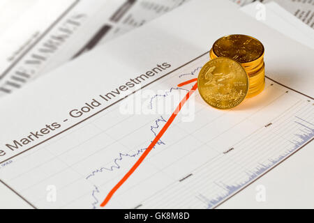 Inflation-Münze-Börse Stockfoto