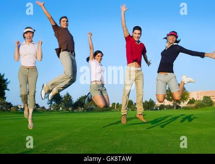 Frau-Menschen-Menschen Stockfoto