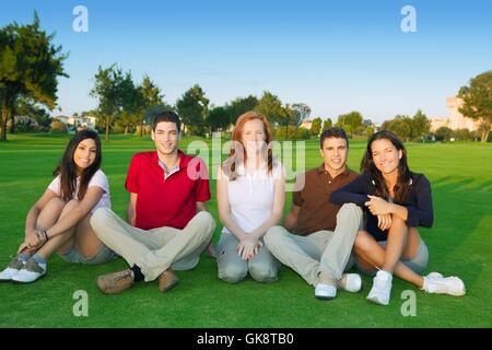 Frau-Menschen-Menschen Stockfoto