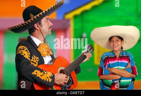 mexikanische Frau paar Stockfoto
