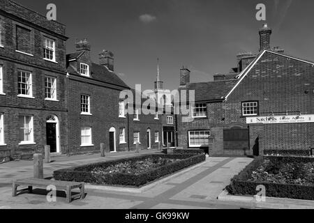 Sommerstadt, High Street, Baldock, Hertfordshire, England Stockfoto