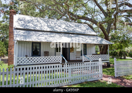 Bradenton Florida, Manatee Village historischer Park, Freilichtmuseum, Siedlerhaus, Stephens House, 1912, lokales Erbe, Siedlungsgeschichte, Bildung, Restaurant Stockfoto