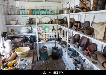 Bradenton Florida, Manatee Village historischer Park, Settlers House, Stephens House, 1912, lokales Erbe, Siedlungsgeschichte, Bildung, restauriertes Gebäude, ext Stockfoto