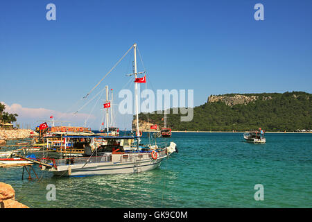 Reisen Türkei Bucht Stockfoto