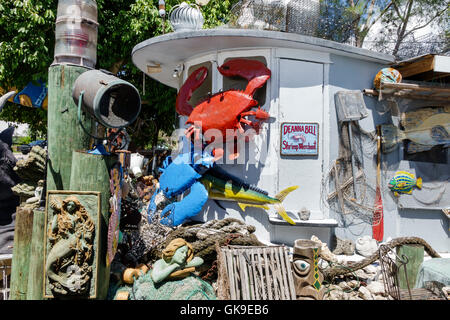 Florida, Süd, Cortez, Sea Water Hagg, Shopping Shopper Shopper Shop Geschäfte Markt Märkte Markt Kauf Verkauf, Einzelhandel Geschäfte Business Busine Stockfoto