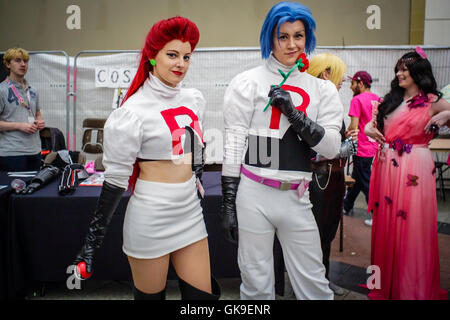 Cosplayer bei hyper Japan O2, London, UK 07.12.2015 Stockfoto