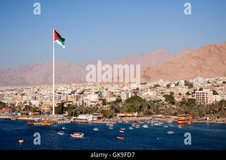 Aqaba in Jordanien Stockfoto