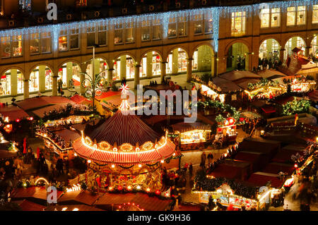 Weihnachtsmarkt in Dresden - Dresden-Weihnachten Markt 22 Stockfoto