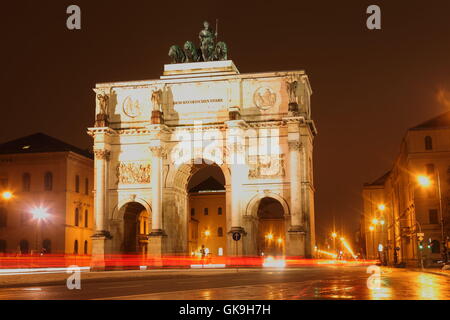 Denkmal Nacht Nacht Stockfoto