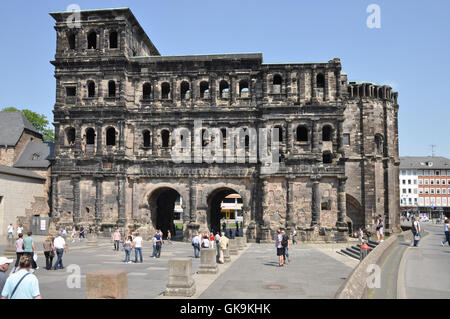 Porta Nigra in trier Stockfoto