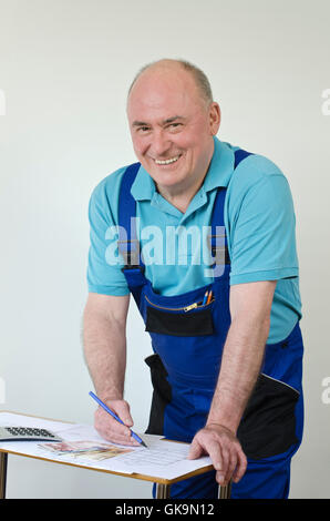 Handwerker Handwerker Bastler Stockfoto