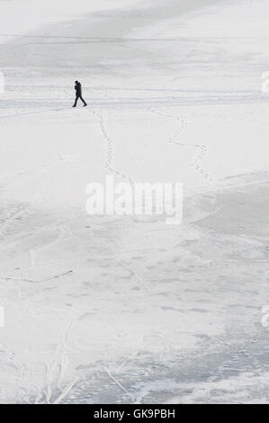 Winter Schnee Koks Stockfoto