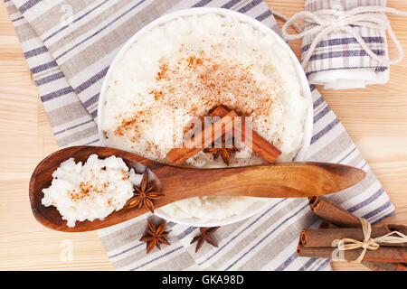 Pudding Dessert Essen Stockfoto